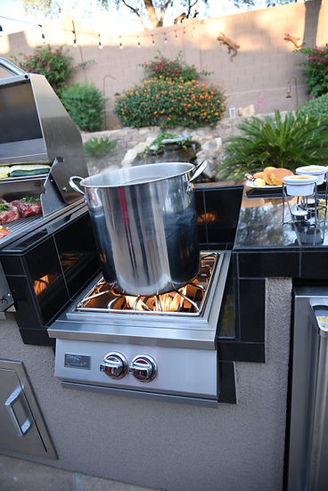 Kokomo Built-in Power Burner with Removable Grate for Wok | KO-PB