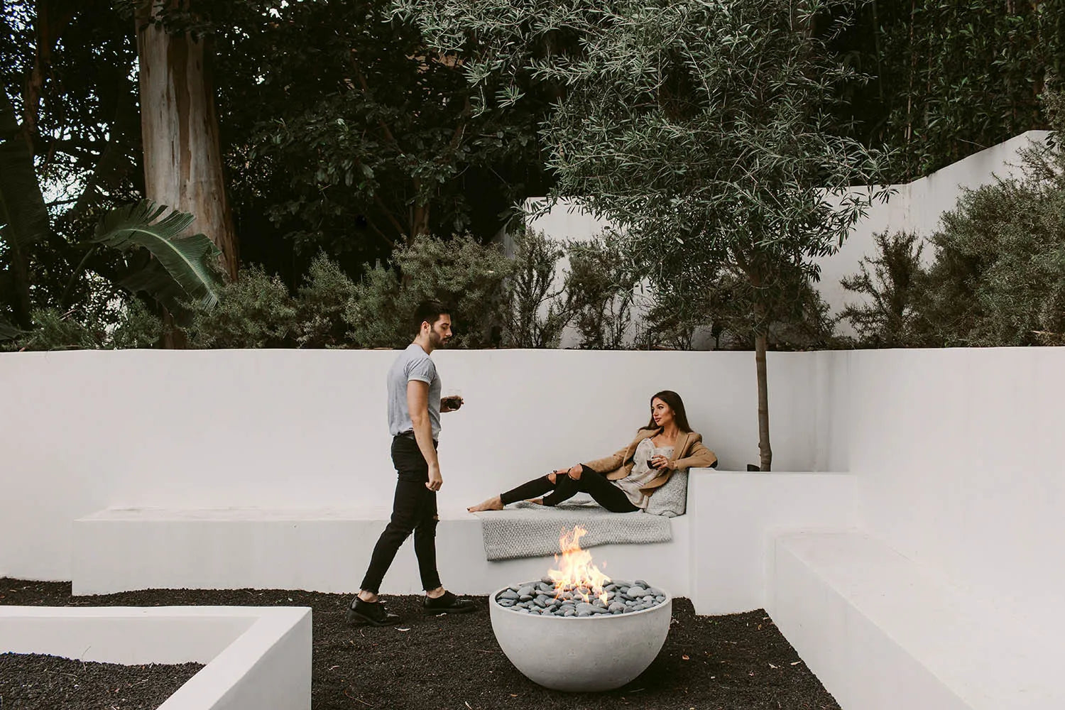 HPC - Serenade 32" Lightweight Concrete Fire Pit