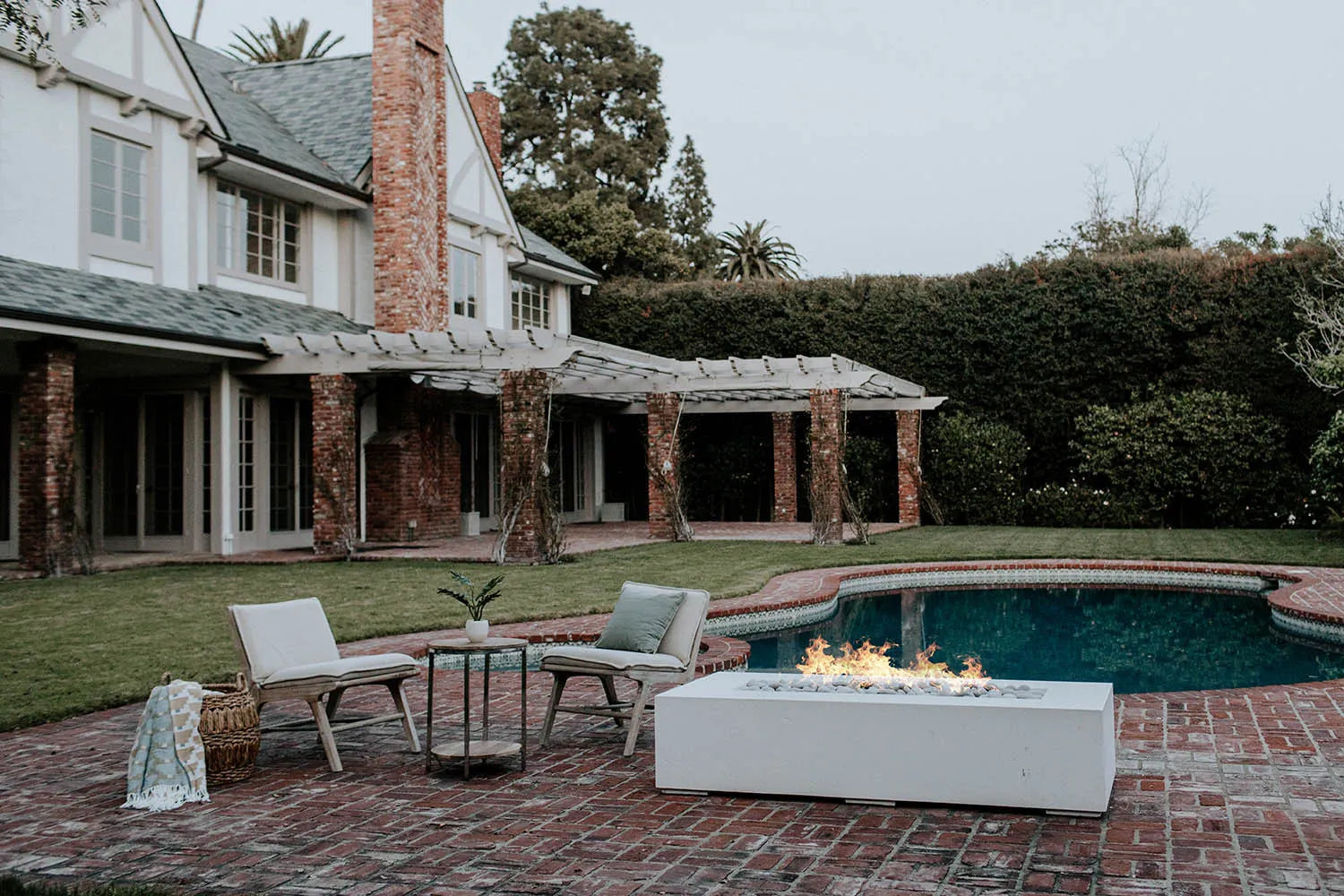 HPC - Sonoma 72 Lightweight Concrete Fire Pit