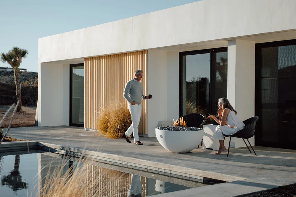 HPC - Serenade 40" Lightweight Concrete Fire Pit