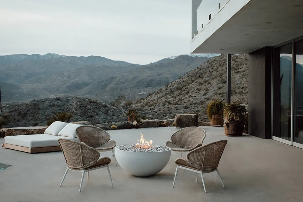 HPC - Serenade 40" Lightweight Concrete Fire Pit