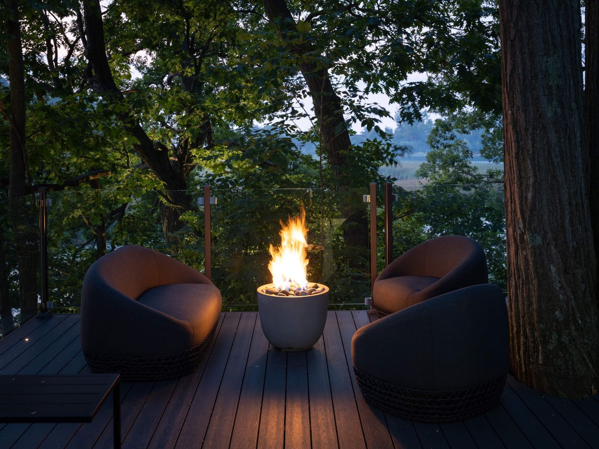 HPC - Element Lightweight Concrete Fire Pit
