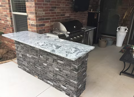 Tru Innovative Outdoor 7 Ft Island Bar