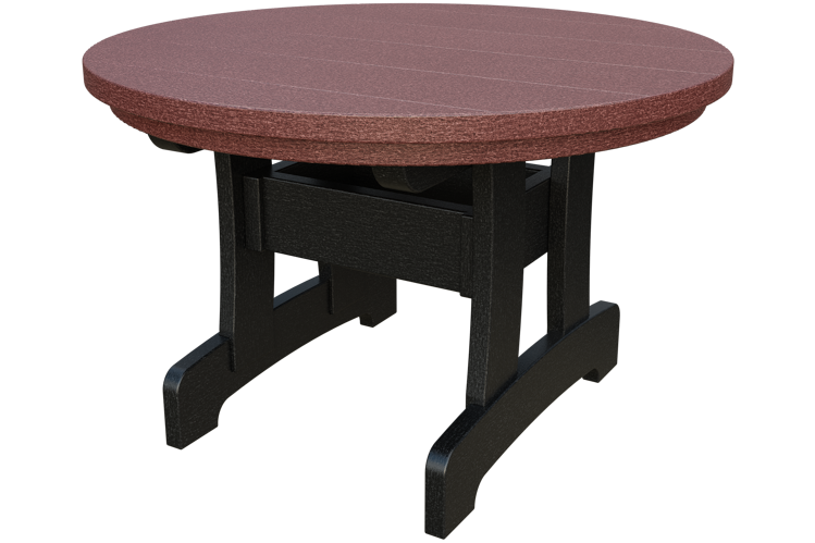 Patiova Poly Adirondack Round Coffee Table