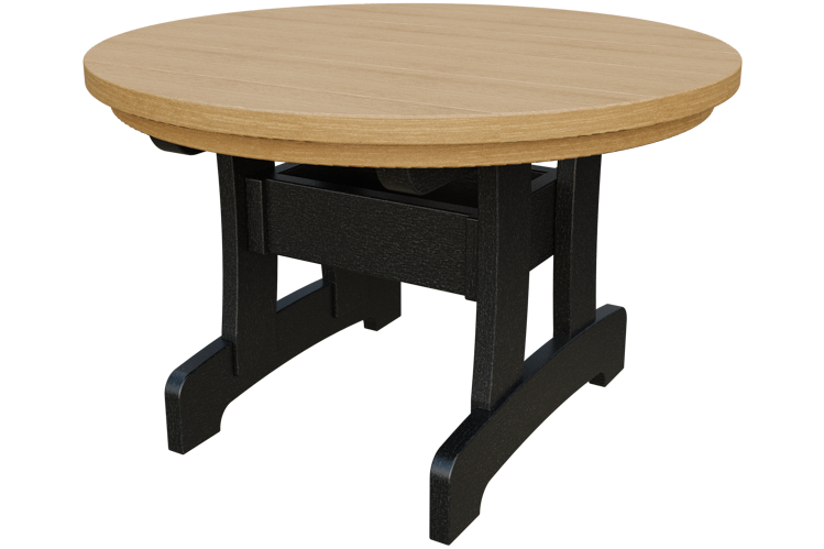 Patiova Poly Adirondack Round Coffee Table