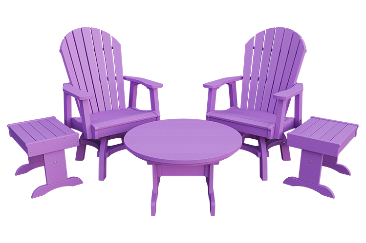 Patiova Adirondack Garden Set