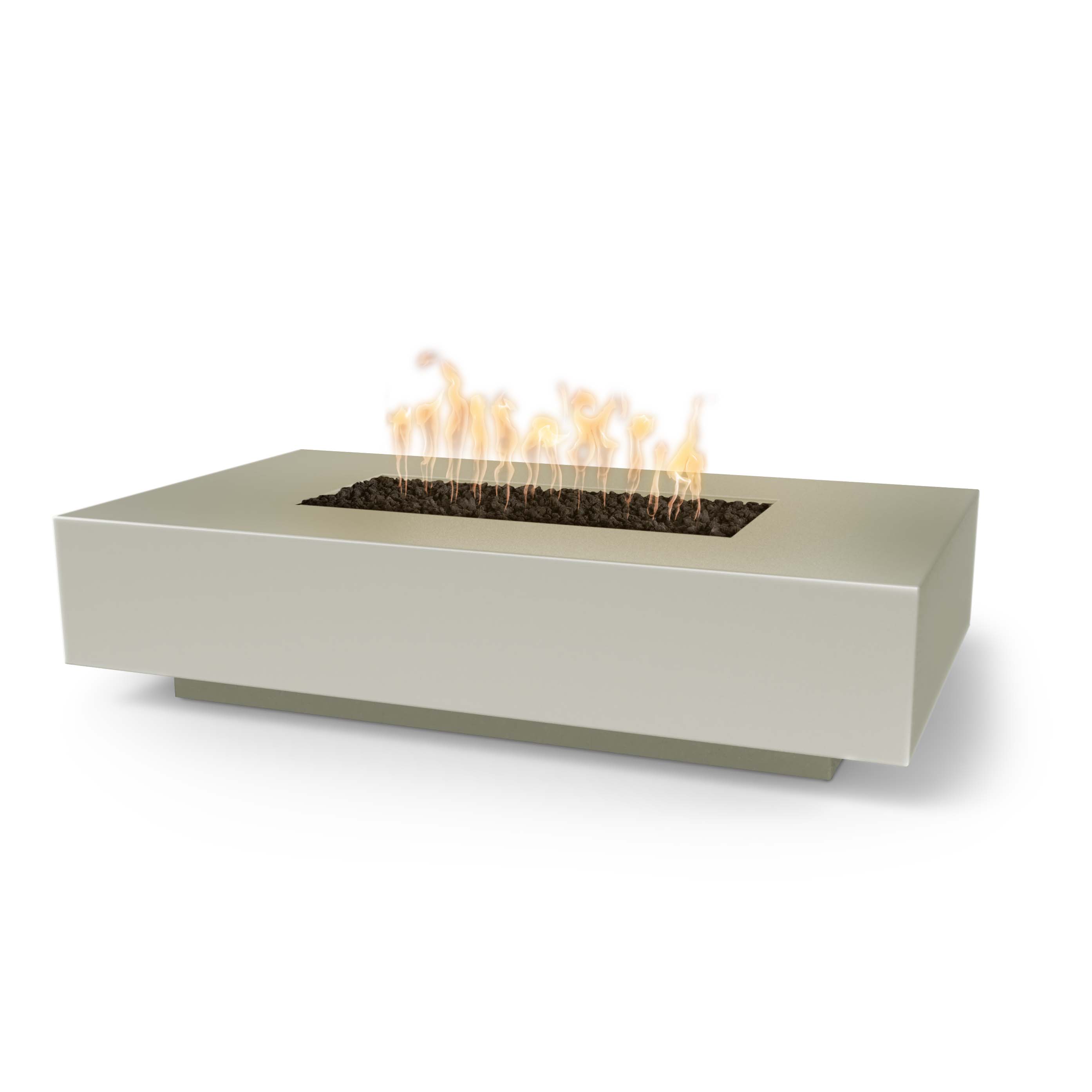 The Outdoor Plus Cabo 56" Linear Fire Pit - GFRC Concrete