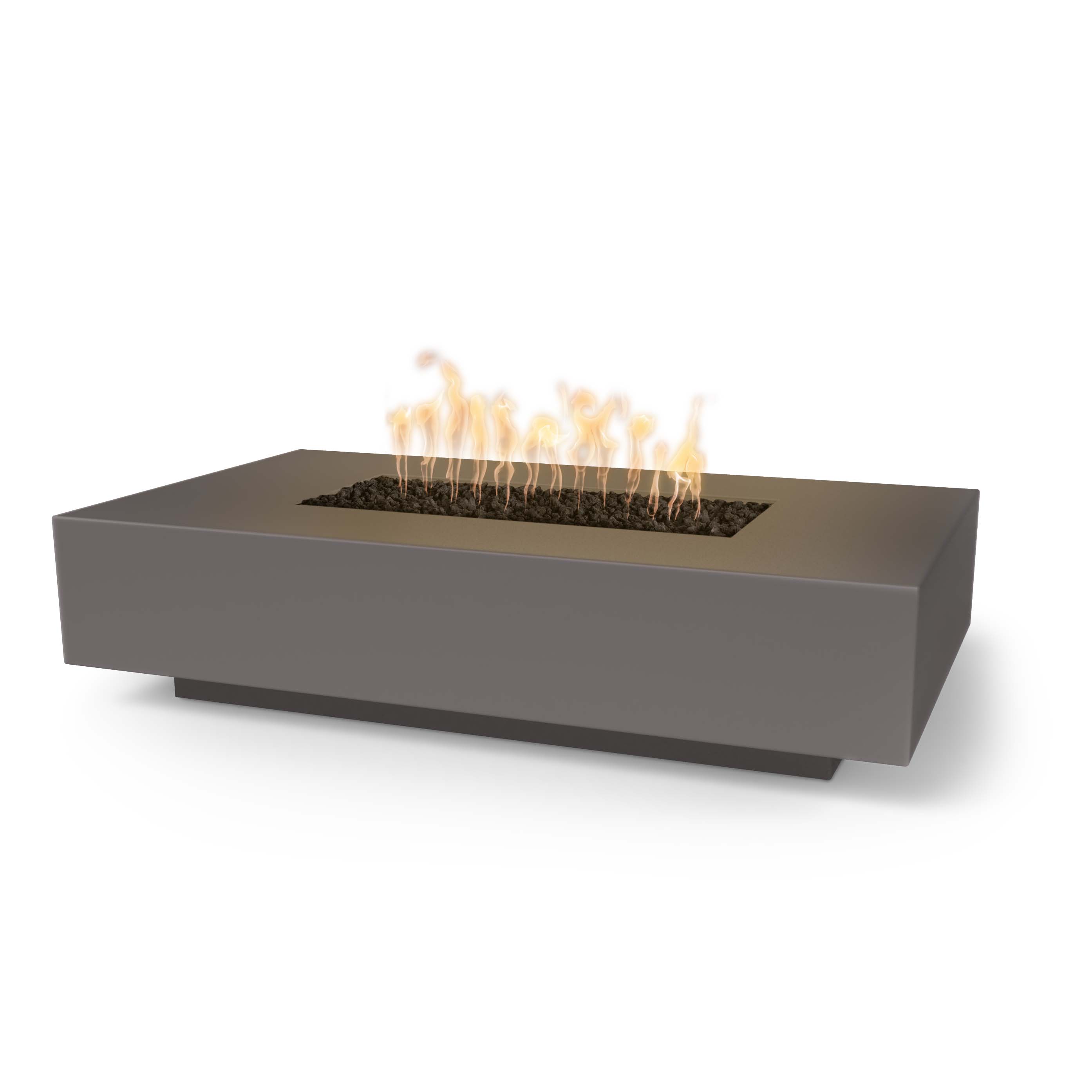 The Outdoor Plus Cabo 56" Linear Fire Pit - GFRC Concrete