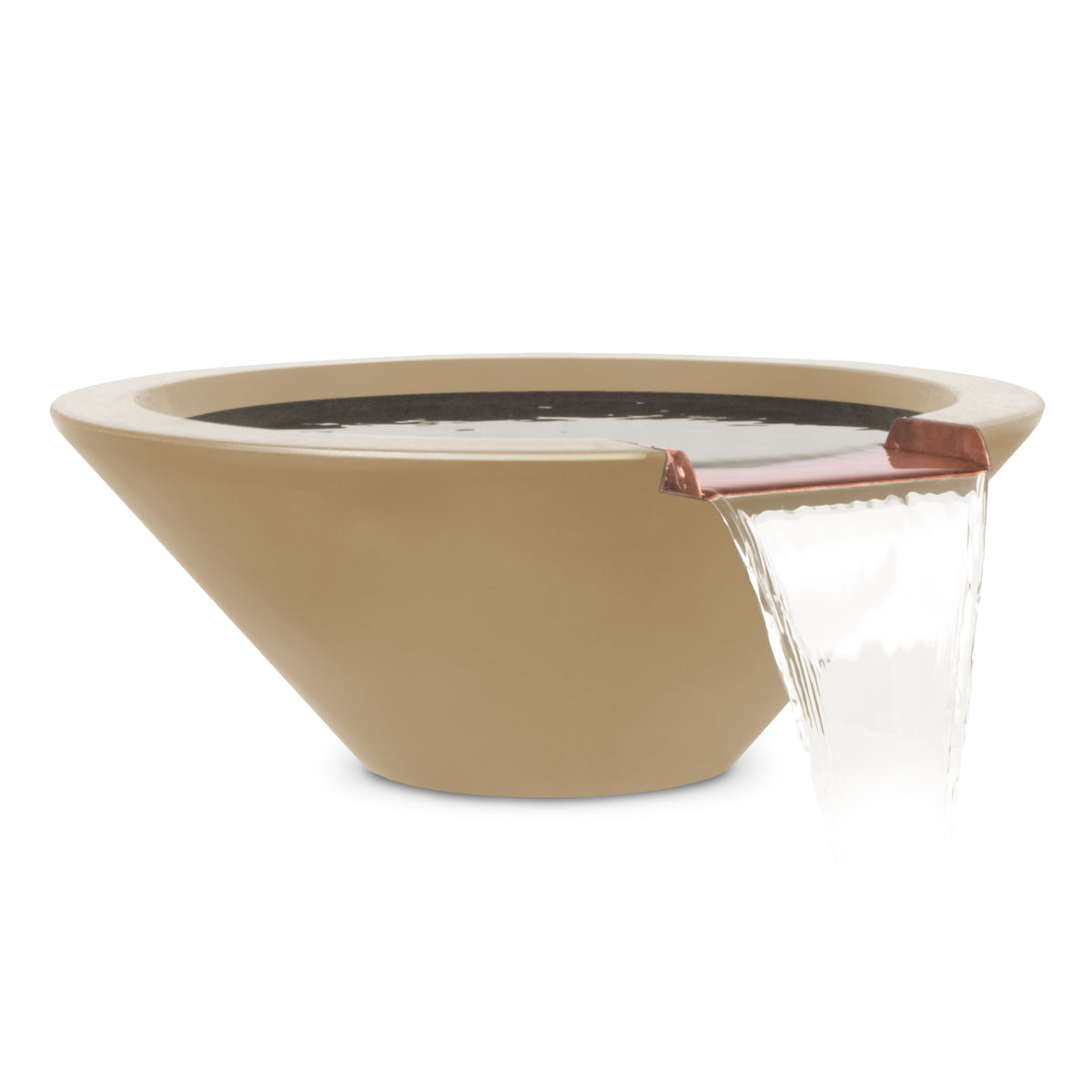 The Outdoor Plus Cazo GFRC Water Bowl