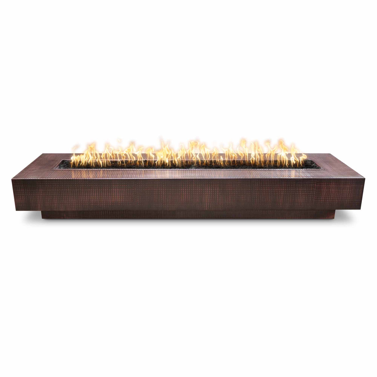 The Outdoor Plus Coronado Rectangular Fire Pit – Metal Series