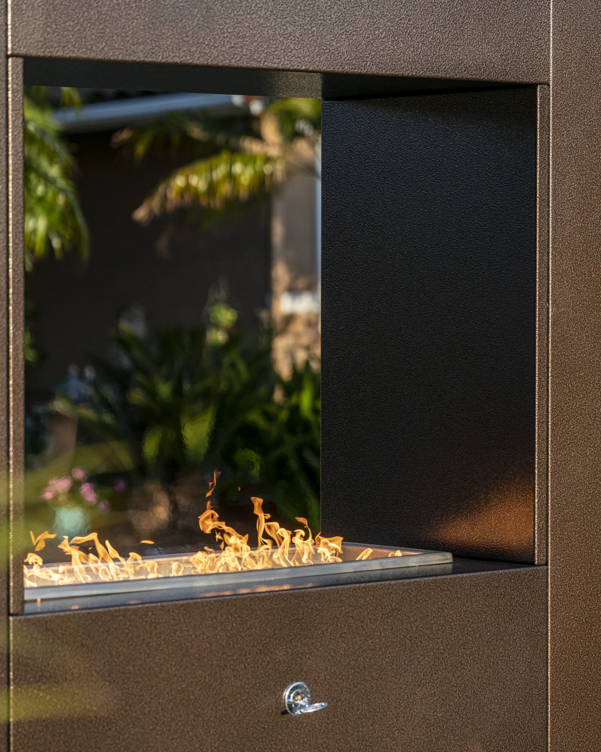 The Williams Fireplace - Powder Coat Steel - by The Outdoor Plus