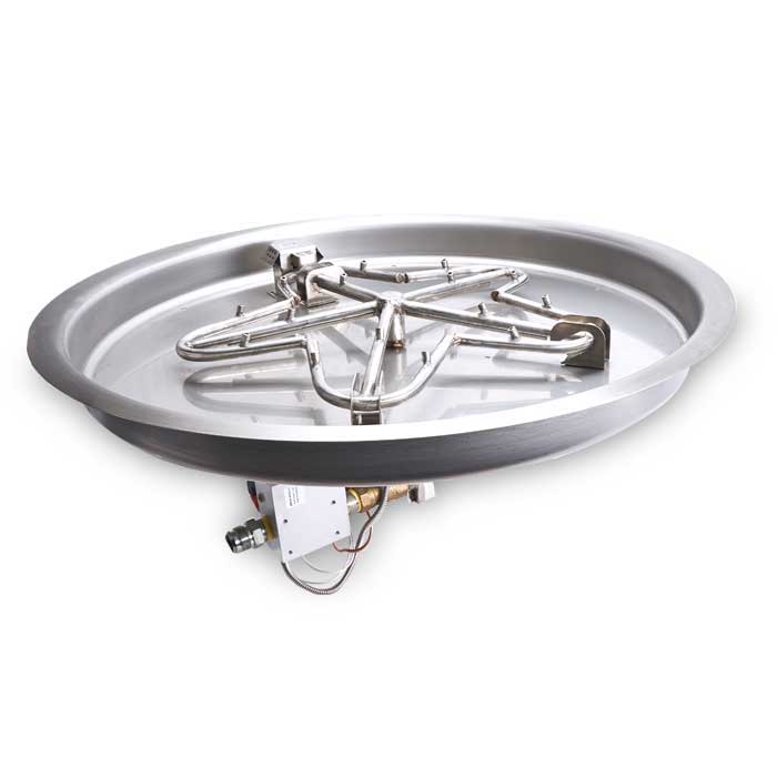 HPC - 40" Sedona Hammered Copper Gas Fire and Water Bowl