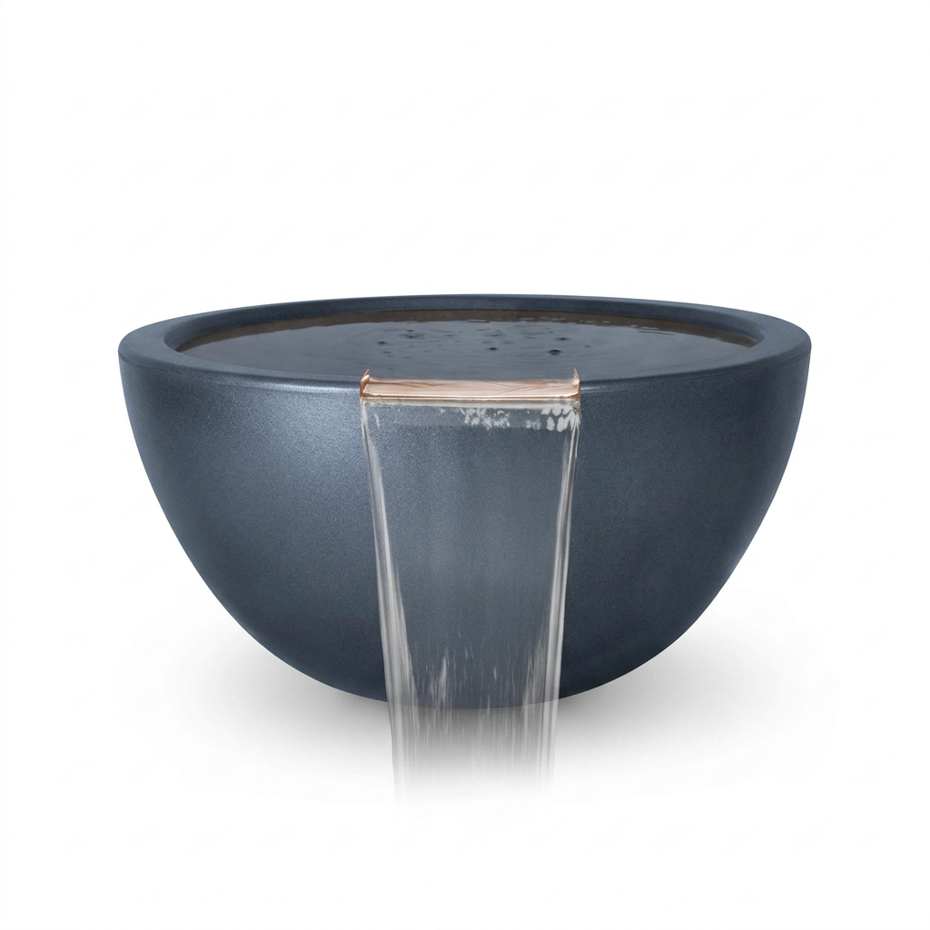 Luna bowl in Metallic Slate