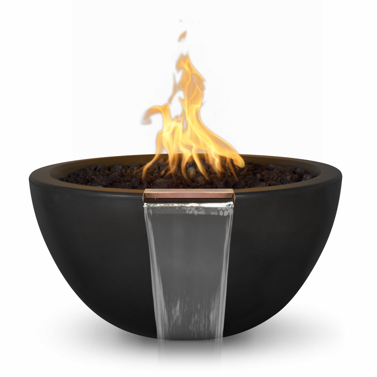 The Outdoor Plus Luna GFRC Fire & Water Bowl