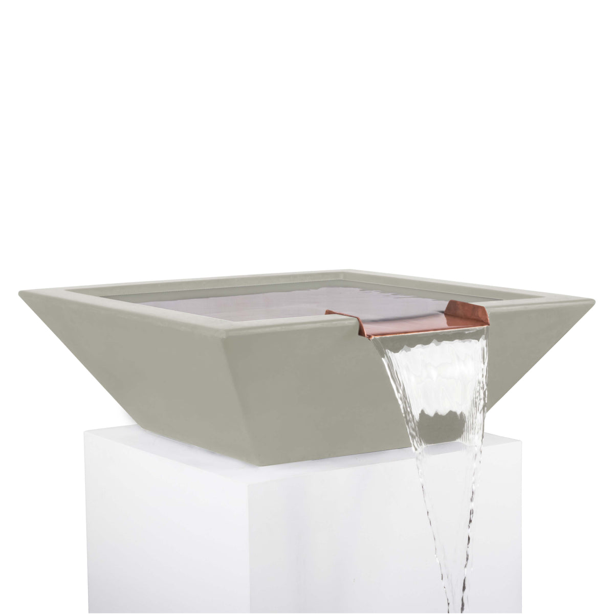 The Outdoor Plus Maya GFRC Water Bowl