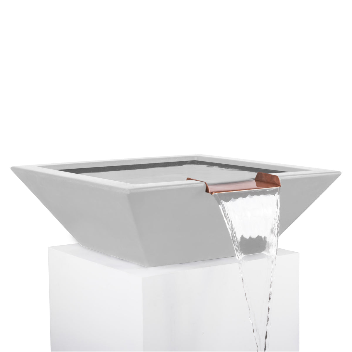 The Outdoor Plus Maya GFRC Water Bowl