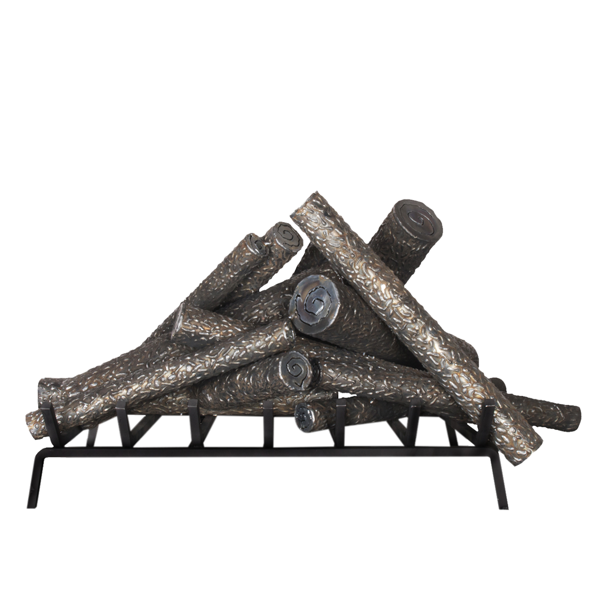 Fireplace Log & Tray Set by The Outdoor Plus
