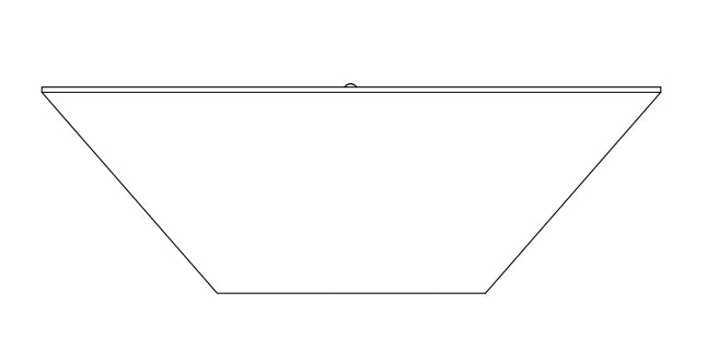 The Outdoor Plus Maya GFRC Concrete Square Fire Bowl - Metallic Copper