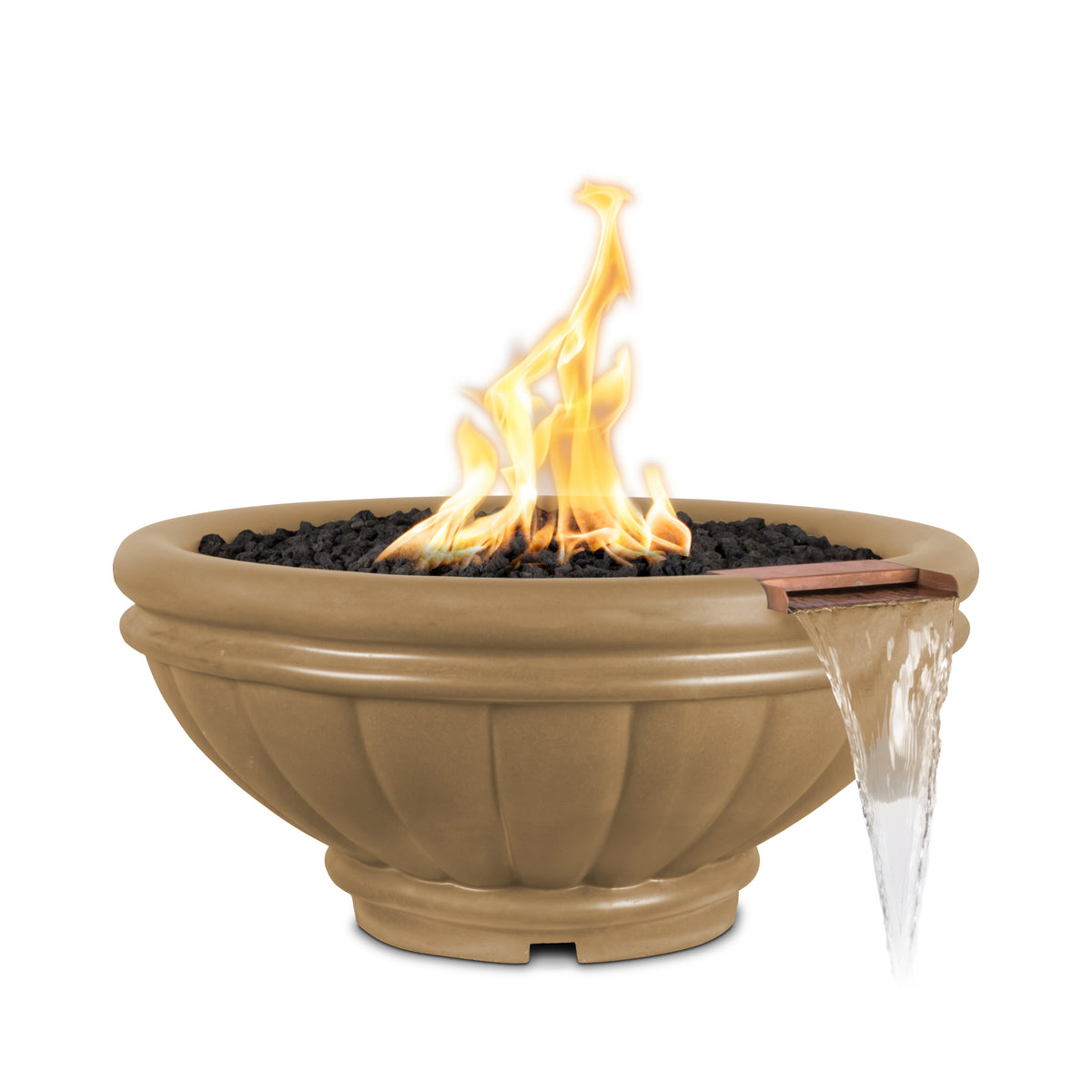 The Outdoor Plus Roma GFRC Fire & Water Bowl