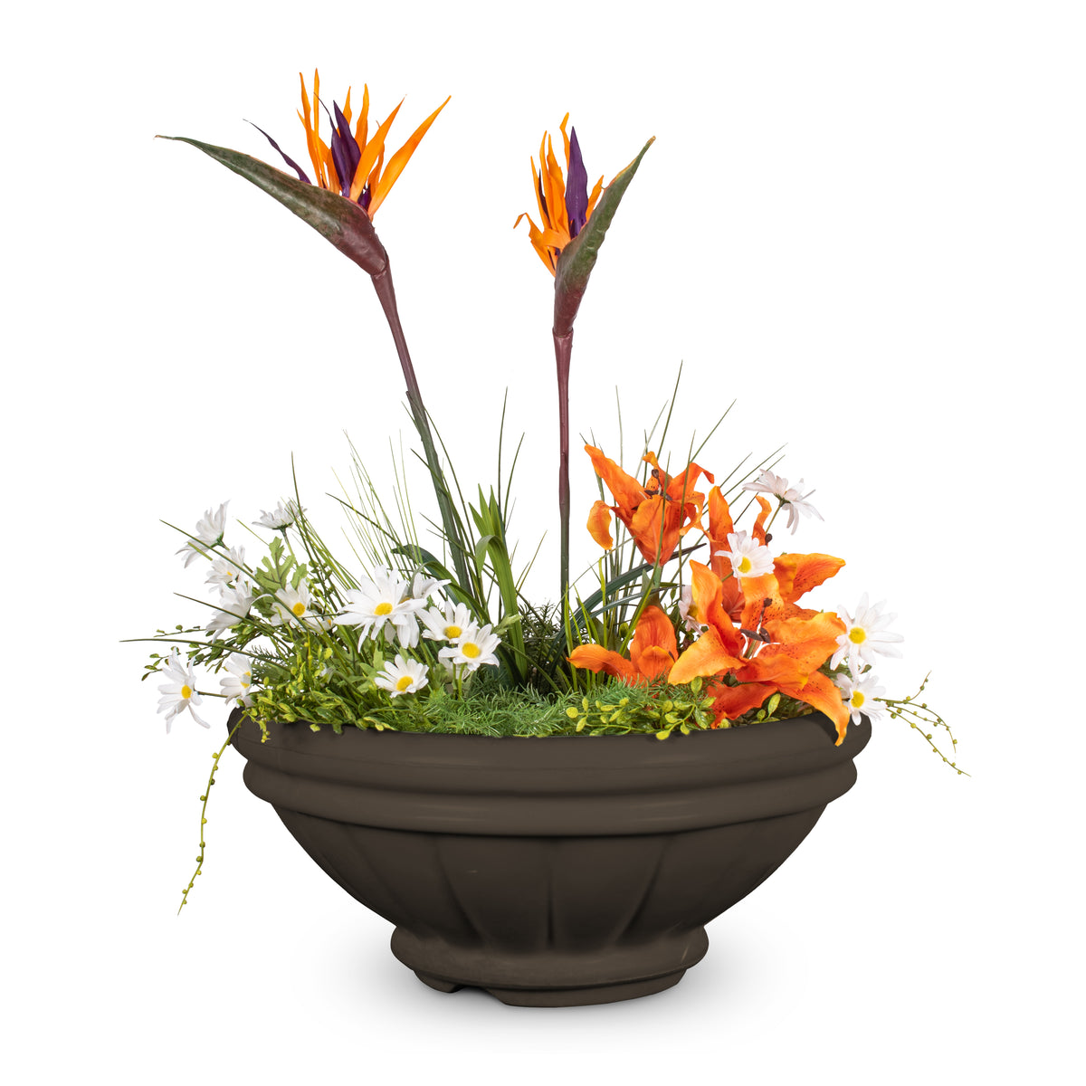 The Outdoor Plus Roma Planter Bowl – GFRC Concrete