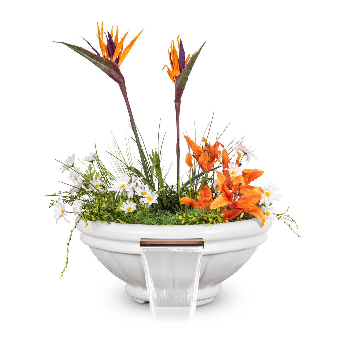 The Outdoor Plus Roma GFRC – Planter & Water Bowl