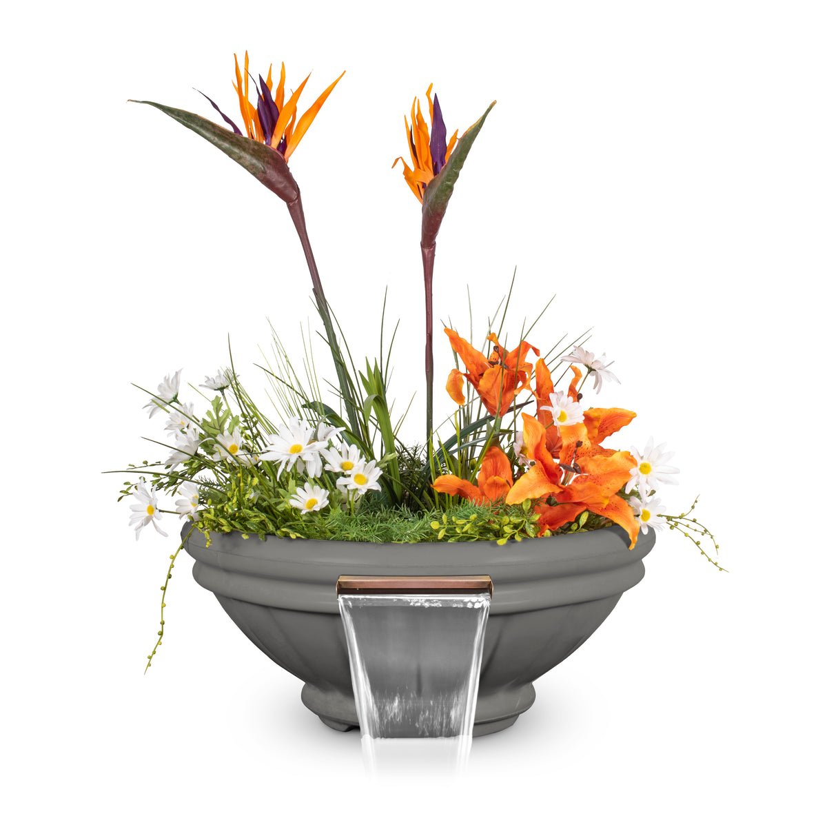 The Outdoor Plus Roma GFRC – Planter & Water Bowl