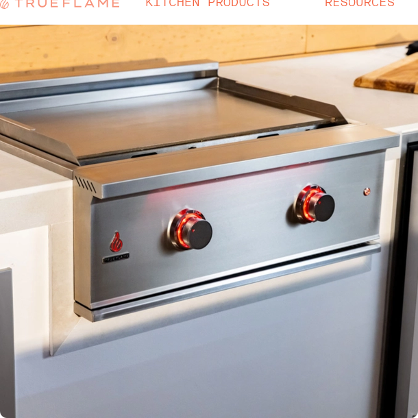TrueFlame 30" Griddle Grill