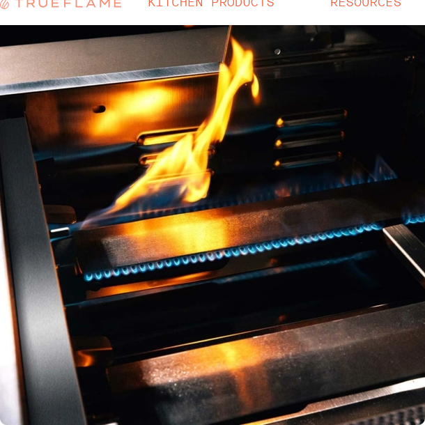 TrueFlame Premium Commercial-Grade Grill