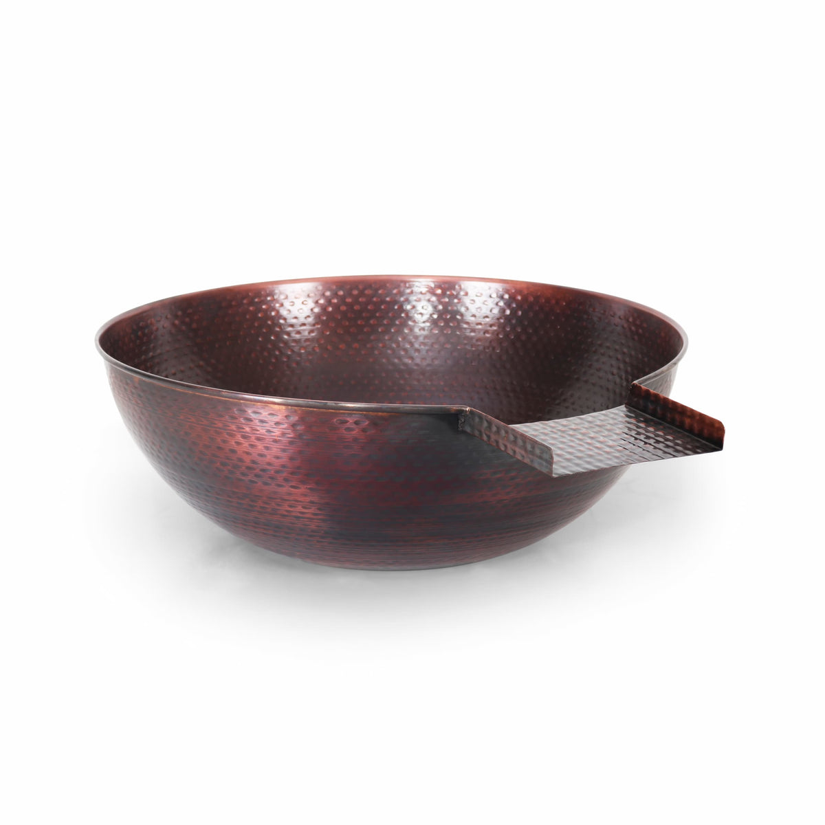 The Outdoor Plus 27" Sedona Hammered Copper Water Bowl
