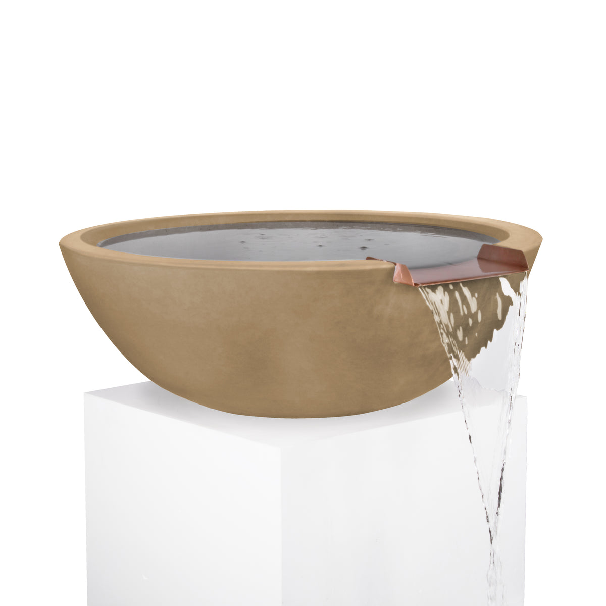 The Outdoor Plus Sedona GFRC Water Bowl