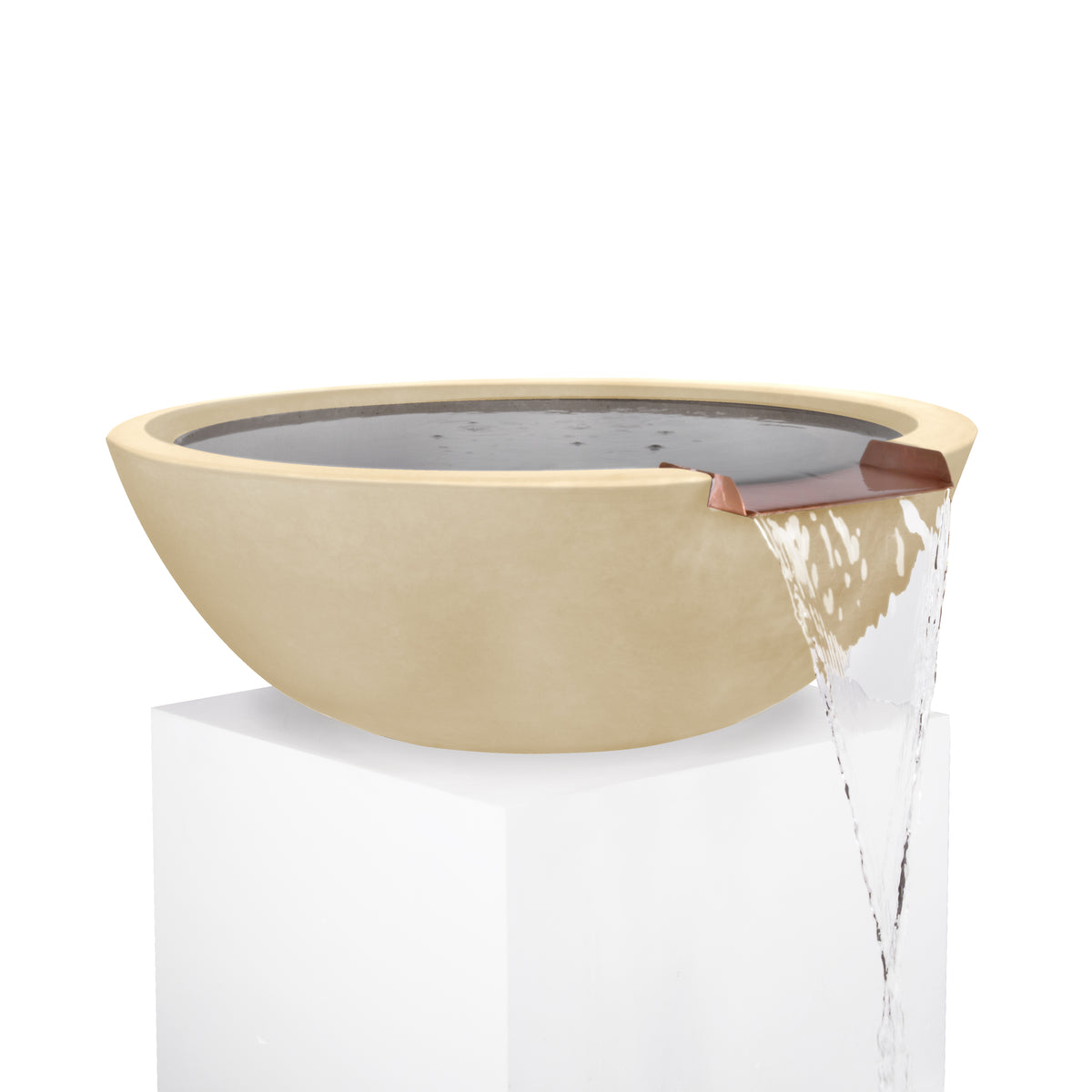 The Outdoor Plus Sedona GFRC Water Bowl