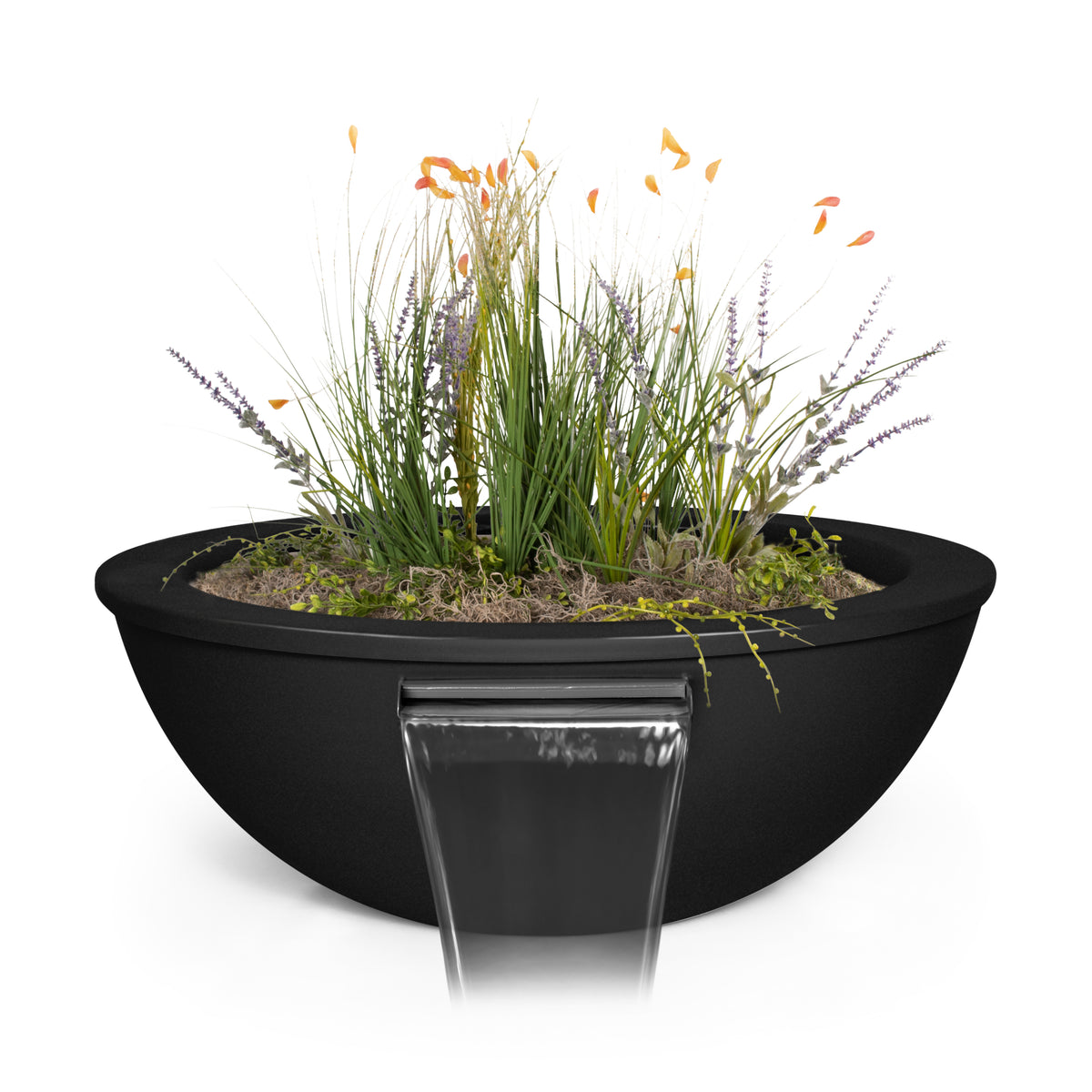 The Outdoor Plus Sedona Planter & Water Bowl – Powder Coat
