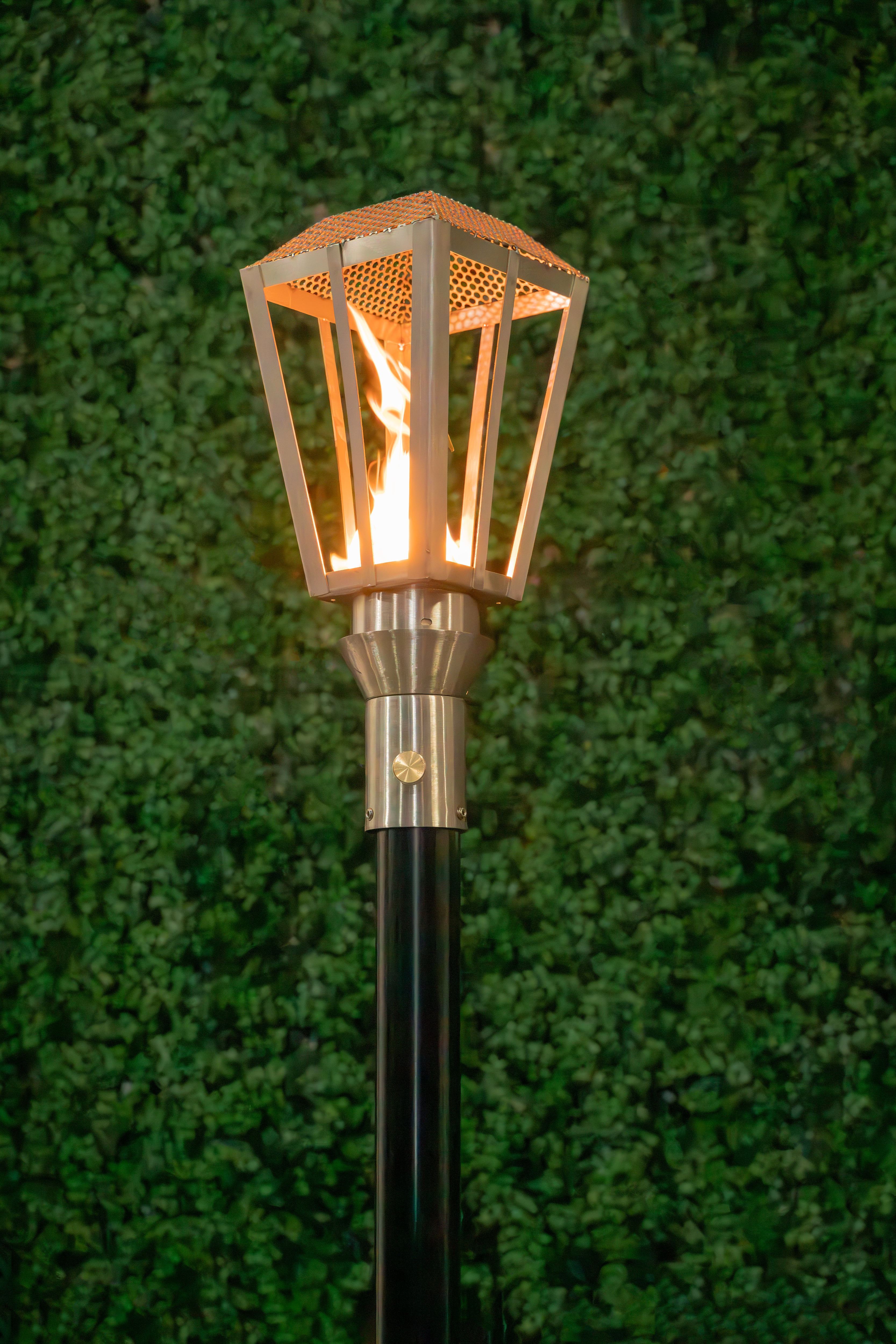 The Outdoor Plus - Lantern Torch - Stainless Steel