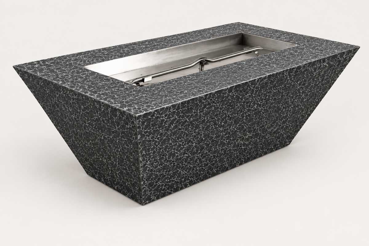 Atlantic fire pit in Silver Vein