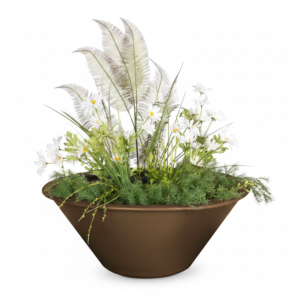 Cazo Planter Bowl - Trophy Bronze