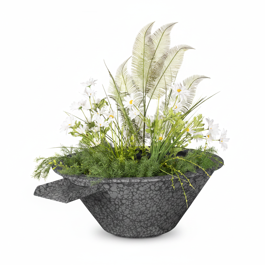 Cazo Planter - Gray Vein