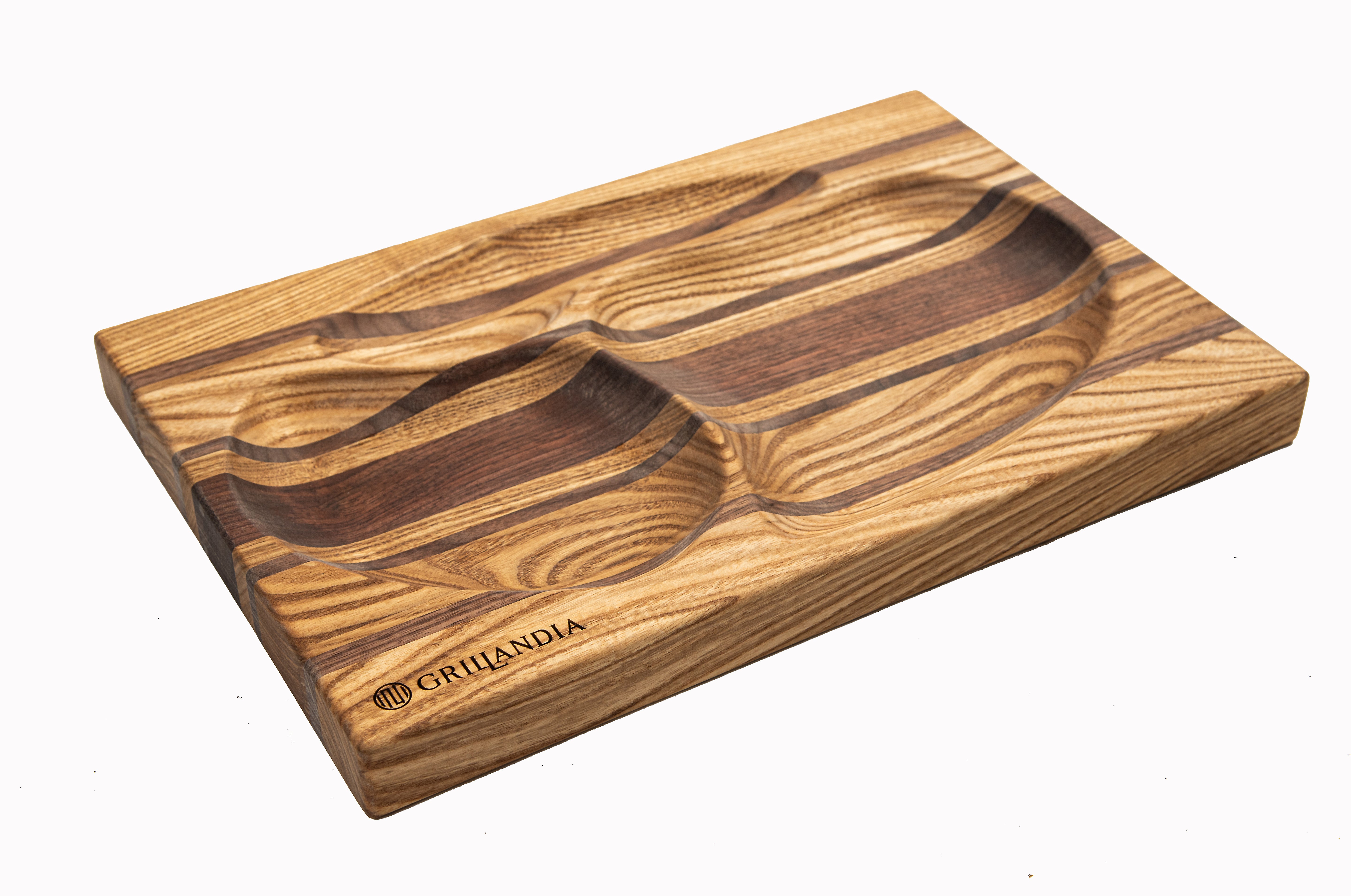 Grillandia Cutting Board & Serving Tray Outdoor Kitchen Accessory — Dual-Function Prep Surface