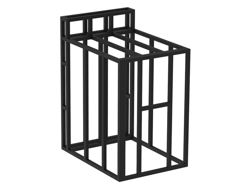 Videl - 24" KD Island Tabletop – Backsplash (Knockdown Frame)