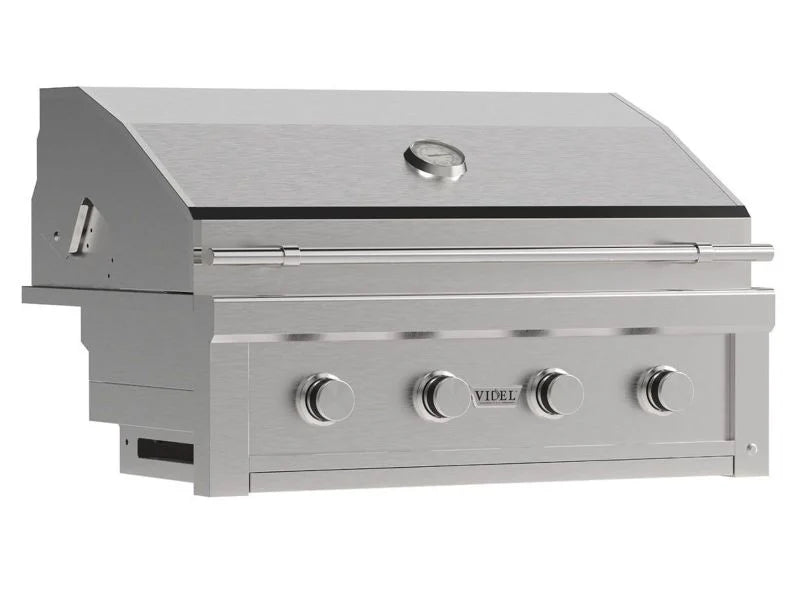 Videl - Signature Outdoor Kitchen Equipment Package III – 36" Grill, Griddle, Drawers, Doors and 9 Ft Frame