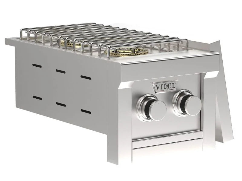 Videl - Signature Outdoor Kitchen Equipment Package II – 36" Grill, Side Burner, Drawers, Doors & 6 Ft Frame