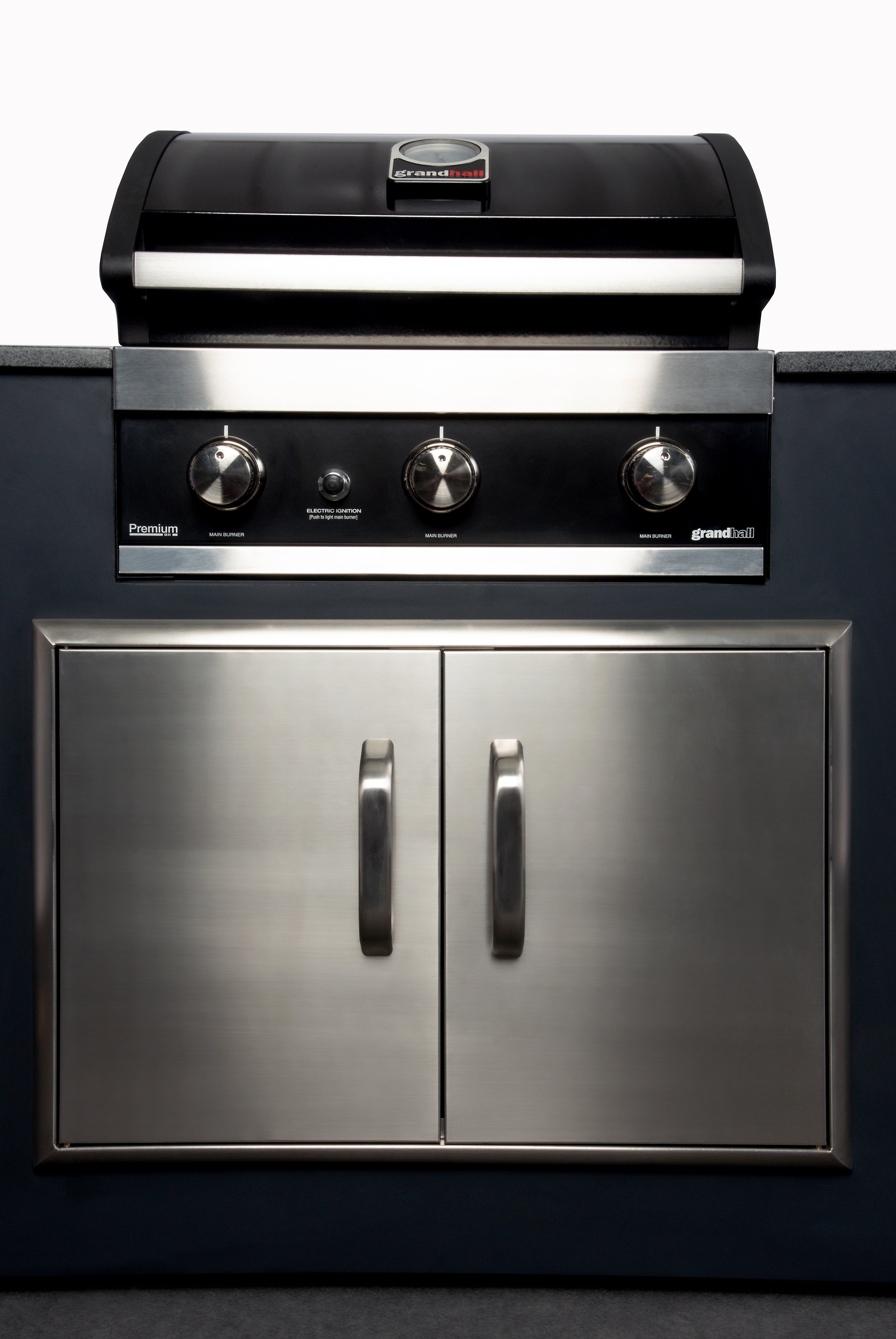 Grillandia Rare Outdoor Kitchen – Entry-Level BBQ Station with Gas Grill & Granite Worktop