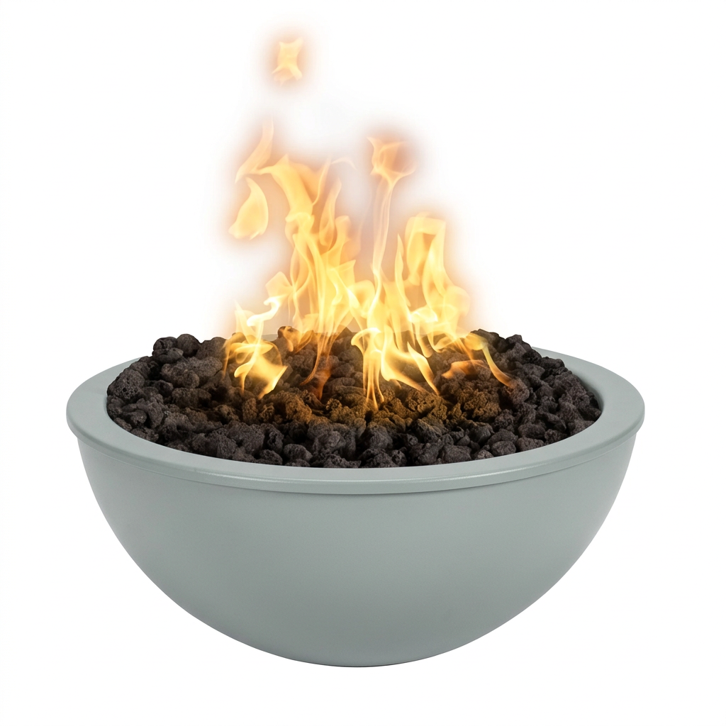Luna Fire Bowl in Mist