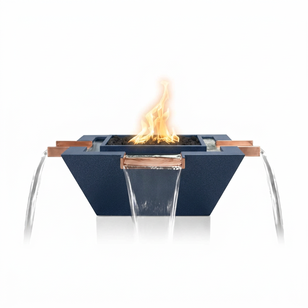 Maya 4-Way Spill bowl in Sapphire Blue