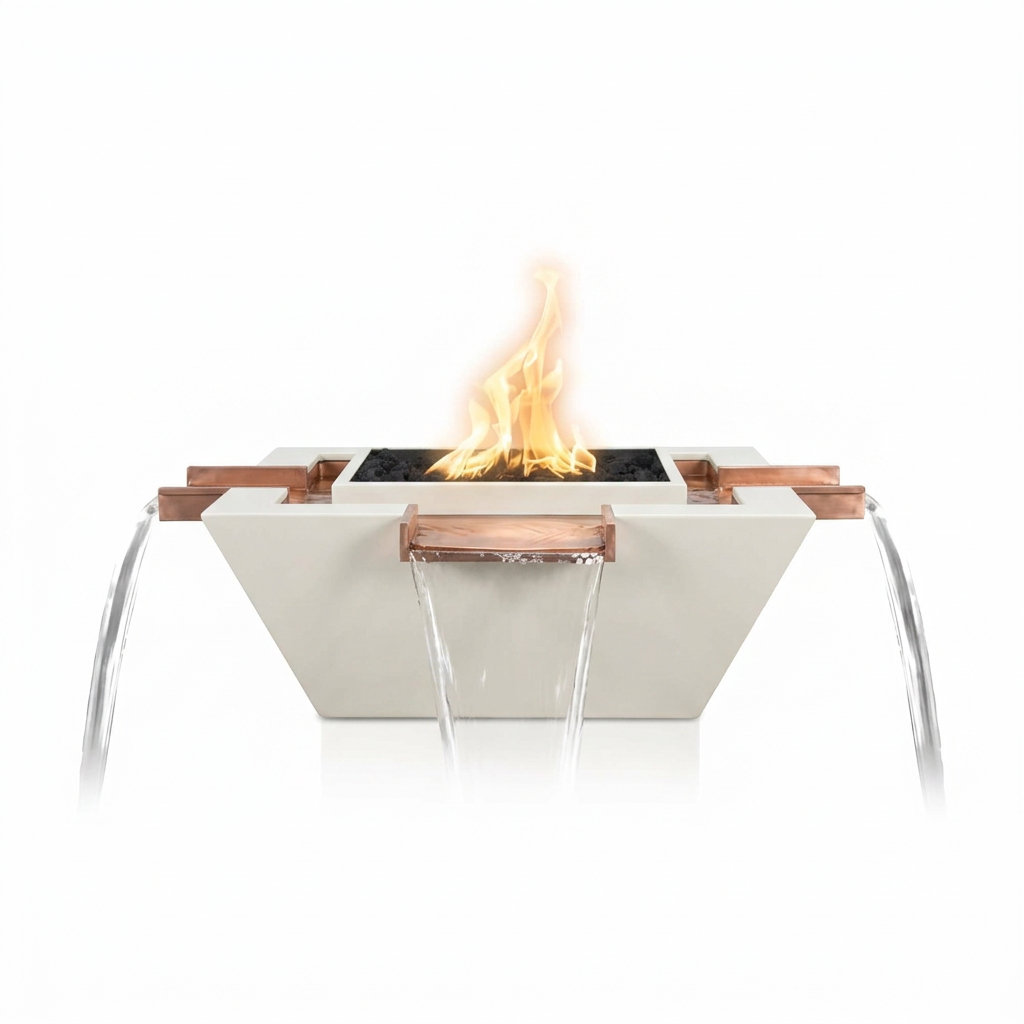 Maya 4-Way Spill bowl in Soft White