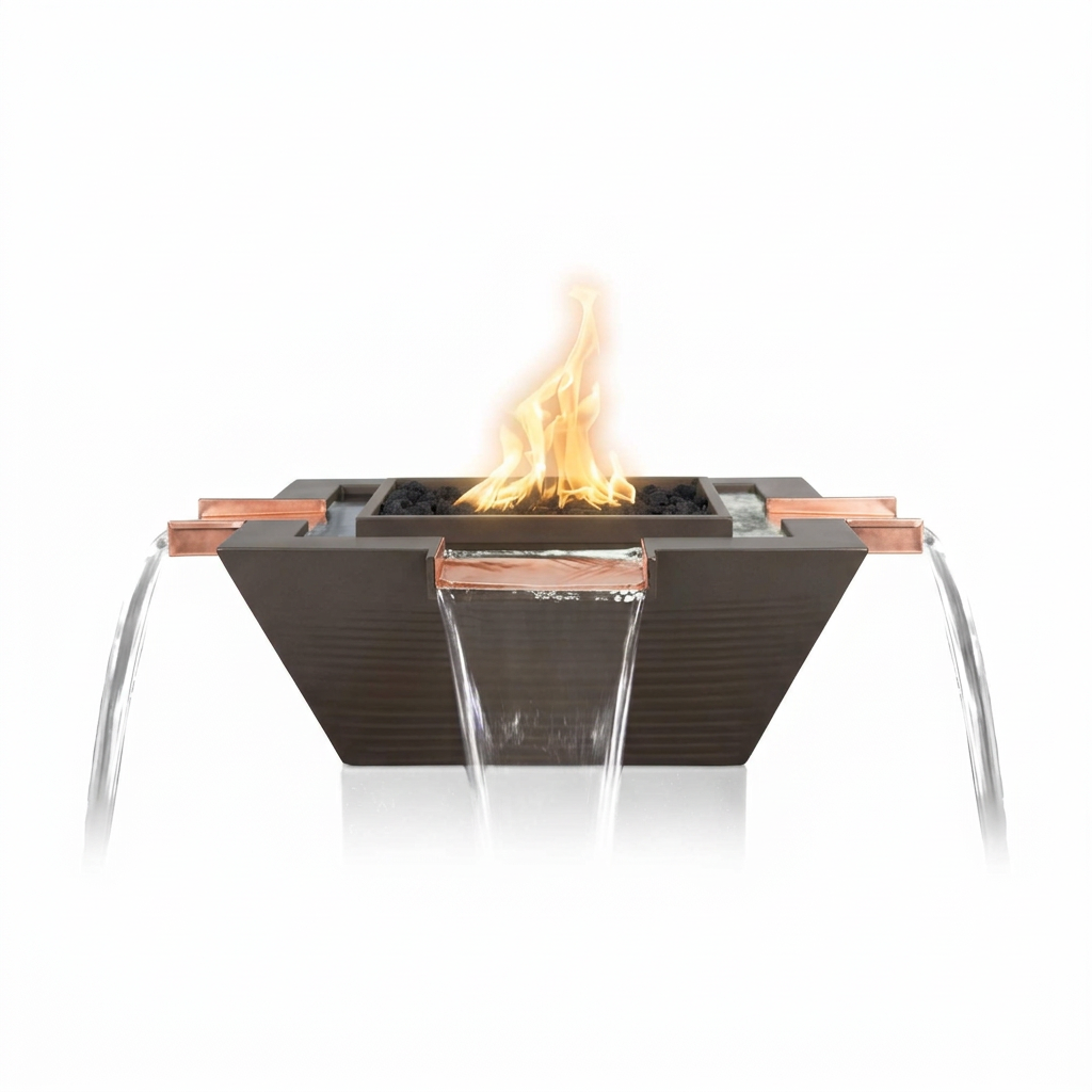 Maya 4-Way Spill bowl in Trophy Bronze