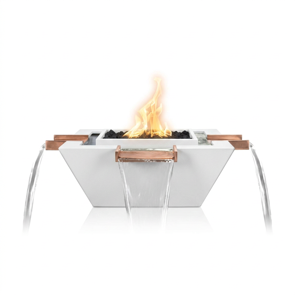 Maya 4-Way Spill bowl in White