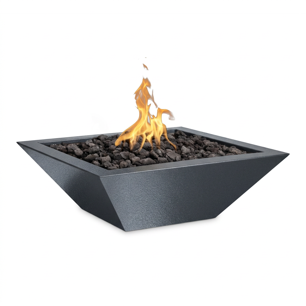 Maya Fire Bowl in Graphite Grey
