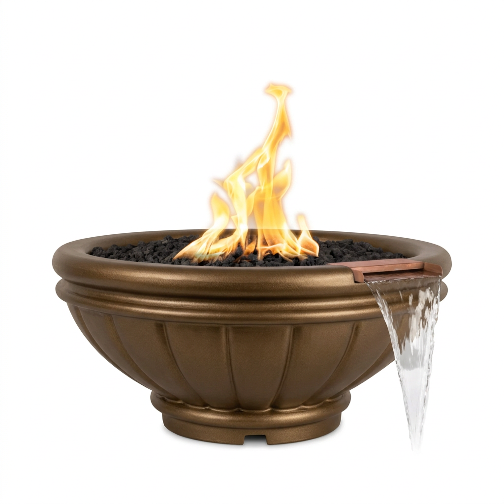 Roma bowl in Metallic Bronze