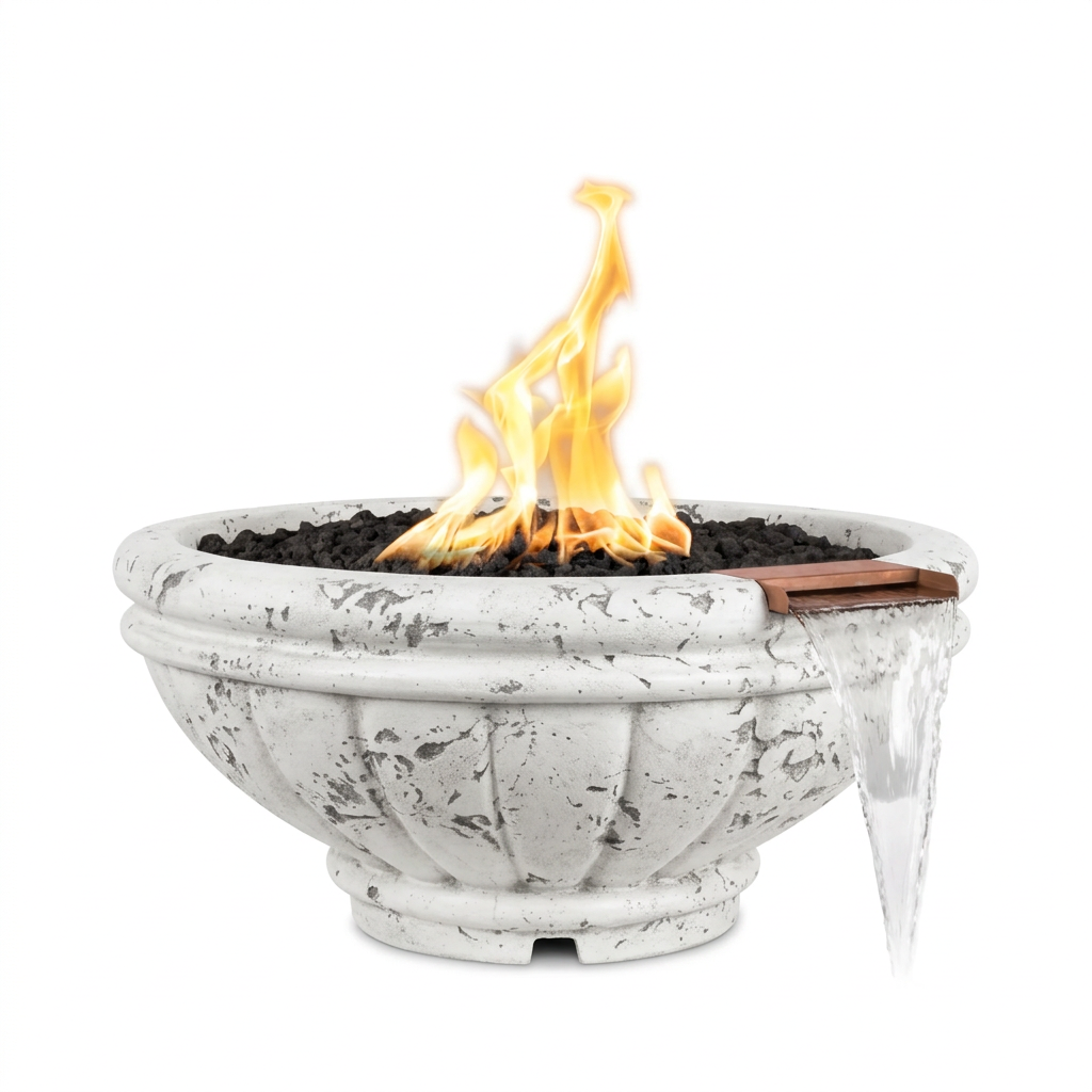 Roma bowl in Rustic White