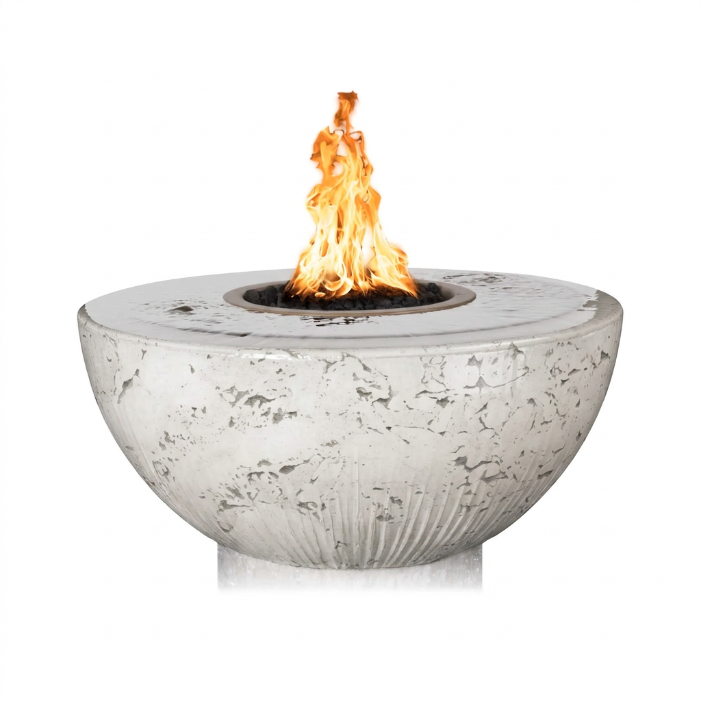 Sedona 360° Spill bowl in Rustic White